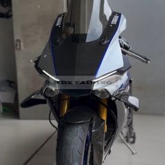 Puigサイドダウンフォーススポイラー ブラックYZF-R6(2017-) - メルカリ