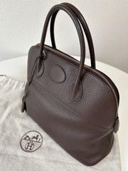 HERMES》 ボリード 35 クシュベル ブラウン ハンドバッグ 2WAY - メルカリ