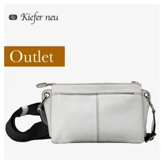 アウトレット Kiefer neu キーファーノイ 公式展示処分品 Orecchio (オレッキョ)  レザーショルダーバッグ レア仕様 1点モノ 牛革 シュリンクレザーのサムネイル