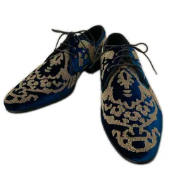 DOLCE&GABBANA(ドルチェアンドガッバーナ) ローファー ブルー メンズ【中古】のサムネイル