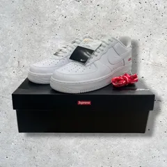【新品】Supreme × Nike Air Force 1 Low White CU9225-100 27.5cm シュプリーム 白のサムネイル