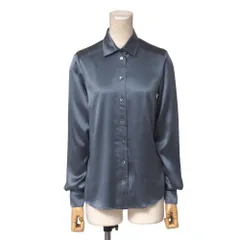 ■美品■GUCCI グッチ 長袖シャツ サイズ38 サテン ブランド古着【中古】20260729/RB0267のサムネイル