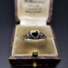 スターカット 雪の結晶 エタニティ ヴィンテージ シルバー バンド