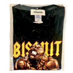 新品未使用 刃牙博 ビスケットオリバ ブラック Tシャツ Lサイズ - メルカリ