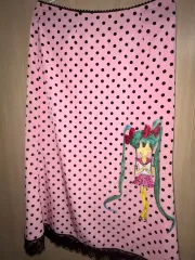 lovecannedfruit x shinjuko スカート 日本 ヴィンテージ ドット ピンク Long スカートのサムネイル
