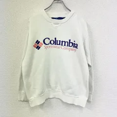 Colombia　コロンビア　スウェット/トレーナー　白　ホワイト　Lサイズ　古着のサムネイル