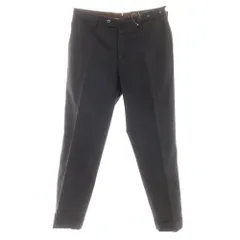 【中古】ピーティーゼロウーノ PT01 ストレッチ ウール チェック ドレススラックスパンツ グレーxブラック【サイズ46】【メンズ】のサムネイル