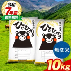 無洗米 【 熊本県産 ヒノヒカリ 10kg 】令和7年産 銘柄米 10kg 有名 ブランド米 白米 お米 米 贈答用 お取り寄せ おうち グルメ 弁当 ひのひかり 洗う手間なし  精米 国産 10kg 20㎏ 未満《7-14営業日以内に発送予定（土日祝除く）》のサムネイル