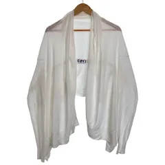 【中古】　TSUMORI CHISATO　カーディガン　長袖　透かし編み　アシンメトリー　ドメスティック　古着　/4384のサムネイル