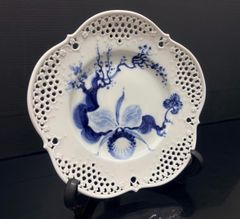 Meissen】マイセンブルーオーキッド 21cm皿 廃盤品 - メルカリ