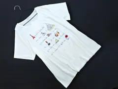 新品 ensuite エンスウィート 大きいサイズ プリント カットソー size6/白 ■◆ レディースのサムネイル