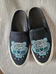 KENZO タイガー 刺繍 スリッポン ネイビー 220のサムネイル