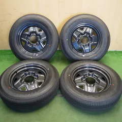 新車外し！26年◎スズキ JB64 W ジムニー 純正 スチール 175/80R16 ブリヂストン デューラー H/L 852 DUELER 16インチ PCD139.7/5H◎6072203Hノのサムネイル