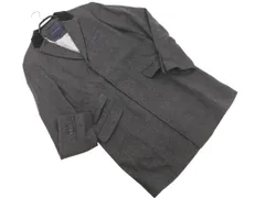 BANANA REPUBLIC バナナリパブリック ウール混 襟ベロア 切替 比翼ボタン チェスター コート sizeM/グレー◇◇ メンズのサムネイル