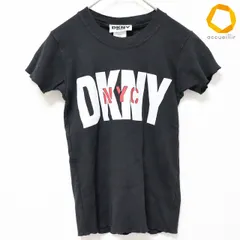 DKNY JEANS ダナキャラン Tシャツ カットソー でかロゴ USA製 レディース [s891788n]のサムネイル