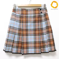 ザスコッチハウス The Scotch House プリーツスカート ミニスカート チェック 36 レディース [a913070n]のサムネイル