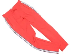 tommy jeans トミージーンズ ロゴ サイドライン トラック パンツ sizeM/赤 ■■ メンズのサムネイル