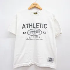 XL/古着 半袖 ビンテージ Tシャツ メンズ 90年代 90s ゴールドジム コットン クルーネック ホワイト 26jul21のサムネイル