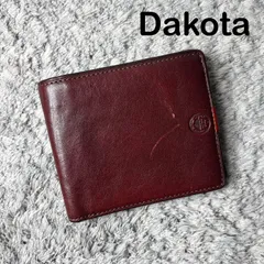 Dakota BLACK LABEL ダコタ 二つ折り財布 本革 レザー ボルドー ワインのサムネイル