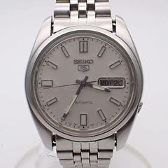SEIKO5 セイコー5 メンズ 裏スケ 7S26-0430 自動 シルバー - メルカリ