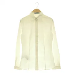 プラダ PRADA 長袖シャツ ブラウス ストレッチ 38 ホワイト /MY ■OS ■GY62のサムネイル