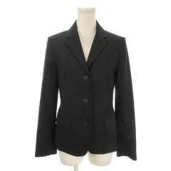エムケー ミッシェルクラン MK MICHEL KLEIN ジャケット 上着 ウール 36 黒 ブラック 無地 長袖 3つボタン /MN11 ■GY70のサムネイル