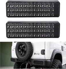 Kanoan 互換品 スズキ 用 LED テールランプ 左右セット 72発 ジムニー シエラ SJ JA JB 系 等 (スモーク)のサムネイル