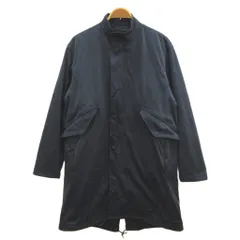 B&Y ユナイテッドアローズ BEAUTY&YOUTH ビューティー&ユース フィッシュテールコート M 紺 ネイビー 無地 スタンドカラー 長袖 /NP ■GY75のサムネイル