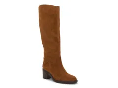 ヴィンスカムート レディース シューズ ブーツ・レインブーツ Vince Camuto Amree Wide Calf Boot Brown Suede ブラウンのサムネイル