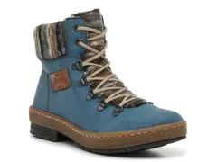 リーカー レディース シューズ ブーツ・レインブーツ Rieker Felicitas 43 Boot Dark Blue ブルーのサムネイル