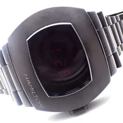 HAMILTON ハミルトン アメリカン クラシック PSR デジタル メンズクォーツ H52404130 電池交換済 中古A   【送料無料】 B-2383【質屋出品】のサムネイル