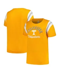 プロファイル レディース トップス Tシャツ プラスサイズ Profile Womens Tennessee Orange Tennessee Volunteers Plusize Striped Tのサムネイル