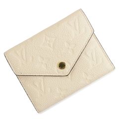 ルイヴィトン ポルトフォイユ・ヴィクトリーヌ 三つ折り財布 - メルカリ