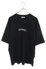 オフホワイト  OMAA120F25JER00C アローロゴ刺繍Tシャツ メンズ Mのサムネイル