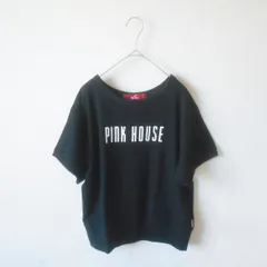 ピンクハウス PINK HOUSE 半袖 トレーナー 春 夏 スウェット カットソー 黒 レディースのサムネイル