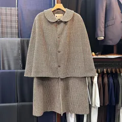 80s-90s Aquascutum inverness coat アクアスキュータム インバネスコート ケープコート KVI0022 吉田スーツ Vintage ヴィンテージ 古着のサムネイル