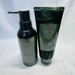 S【未開封セット売り】N organicエヌオーガニック　モイストスカルプシャンプー300㎖　スムースリペアトリートメント200g　自然派スキンケアブランドのサムネイル