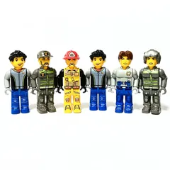 レゴ 正規品 中古 ジャックストーン 6人セット ミニフィグ レゴブロック【管理番号：4330】のサムネイル
