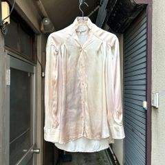 Maison Margiela 14AW オールシルク グラデーション デザインシャツ 