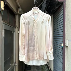 Maison Margiela 14AW アーカイブ オールシルク グラデーション デザインシャツ イタリア製のサムネイル