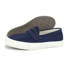 新品 23.0～25.0cm コンバース CONVERSE メンズ レディース ローファー スニーカー  CXP LOAFER ネイビー 紺のサムネイル
