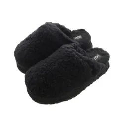 アグ オーストラリア UGG australia MAXI CURLY PLATFORM マキシ カーリー プラットフォーム サンダル ボア 厚底 US5 22cm 黒 1133171 /YMのサムネイル