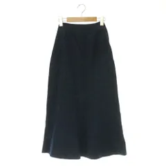 レストローズ L'EST ROSE デニムロングスカート ストレッチ ネイビー /MY ■OS ■MAのサムネイル