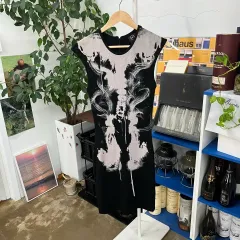 Alexander McQueen スリーブレス プリンティング ONE PIECE 40のサムネイル