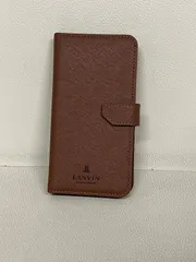 新品！LANVIN iPhone 2021 (6.1 inch 3レンズ)用手帳型ケース　ブラウンのサムネイル