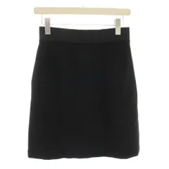 ミリー milly ミニ スカート 台形 ウール 0 黒 ブラック 13AW-373 /YM ■MAのサムネイル