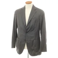 【中古】ラルディーニ LARDINI easy wear テーラードジャケット グレー【サイズ48】【メンズ】のサムネイル