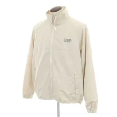 【中古】サタデーズ ニューヨークシティ Saturdays NYC 2025年春夏 ナイロン スタンドカラー ジップアップ トラックジャケット シェルジャケット ライトベージュ【サイズL】【メンズ】のサムネイル