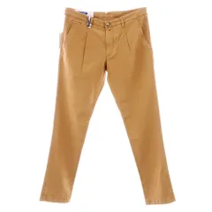 【新品】ヤコブコーエン JACOB COHEN BOBBY 2 ストレッチ リヨセルコットンリネン カジュアルスラックスパンツ ライトブラウン【サイズ34】【メンズ】のサムネイル