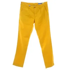 【新品】ヤコブコーエン JACOB COHEN BOBBY 2 ストレッチ コットンリヨセル カジュアルスラックスパンツ イエロー【サイズ34】【メンズ】のサムネイル